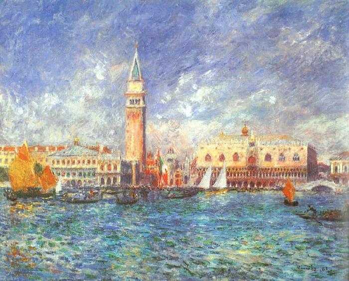 Pierre-Auguste Renoir Doge's Palace, Venice china oil painting image